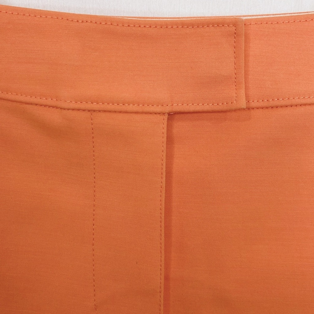 TORY BURCH Bermuda Shorts in Peach Orange Flat Front Size 0 - Picture 6 of 8